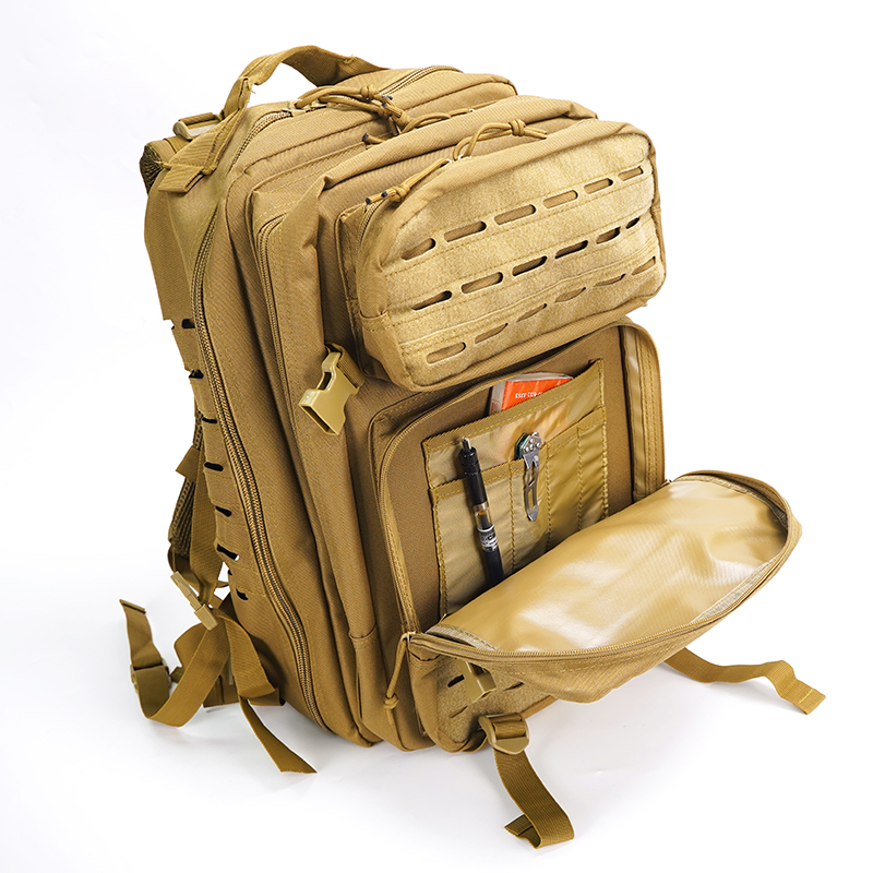 SABADO Molle Militar Bolsa impermeable Mochila cortada con láser Mochila táctica grande