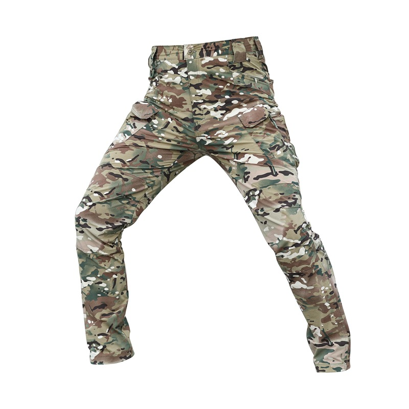 SABADO Pantalones tácticos ligeros de secado rápido para hombre, pantalones militares impermeables informales para exteriores