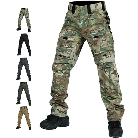 SABADO Military Multi-bolsillo táctico pantalones cargo pantalones para hombres 