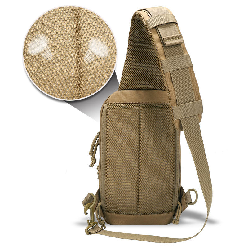 SABADO Camping Senderismo Hombres Bandolera Molle Hombro Táctico Sling Pecho Paquete Bandolera