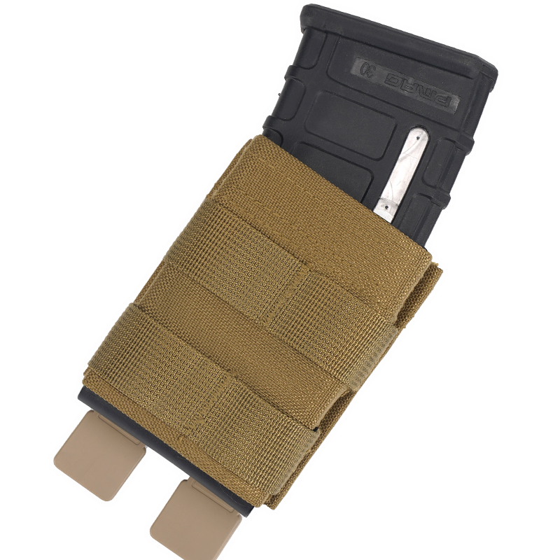 SABADO Tactical Single Medium Fast Open MOLLE 7.62 Estuche para revistas 