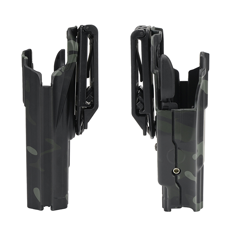 Sabado Tactical Nylon Universal 579 Gun Funster de pistola de liberación rápida con clip de cinturón ajustable