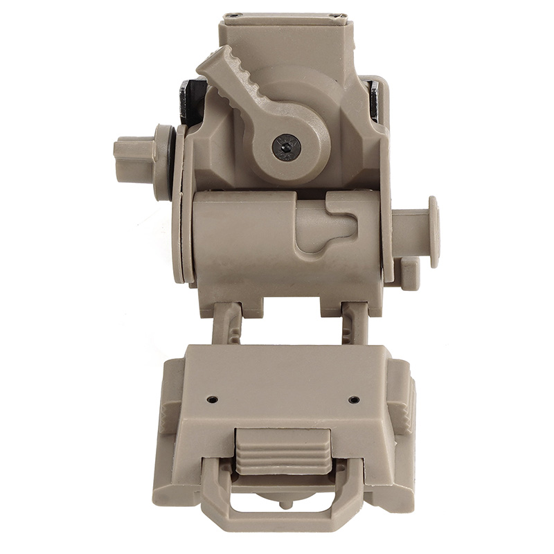 SABADO Adaptador de soporte NVG para montaje de visión nocturna Airsoft L4G24 militar ajustable para PVS15 PVS18 GPNVG18