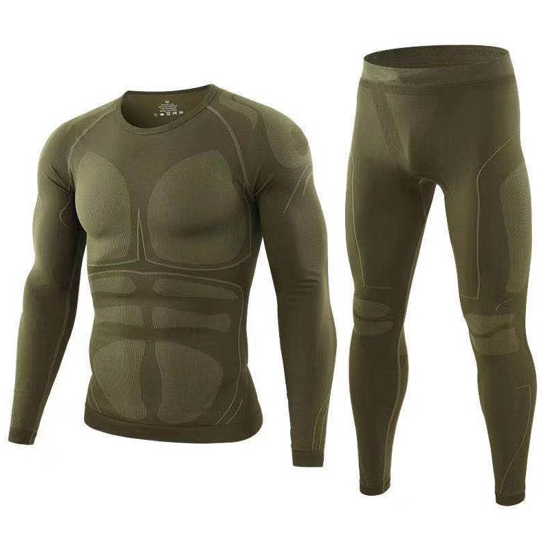 SABADO Conjunto de ropa interior térmica para hombre Otoño Invierno de secado rápido Long Johns