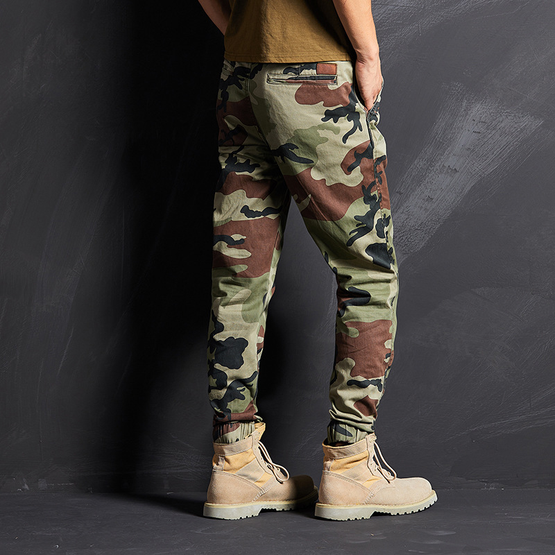 SABADO Camo Joggers Hombres Militar Ejército Pantalones Cargo Pantalones