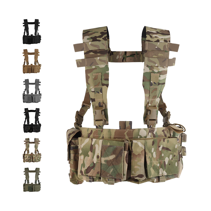 SABADO aparejo de pecho táctico Gen IV h-harness 5,56 7,62 MAG GP bolsa rápidamente Airsoft Gear Platform MOLLE chaleco de caza