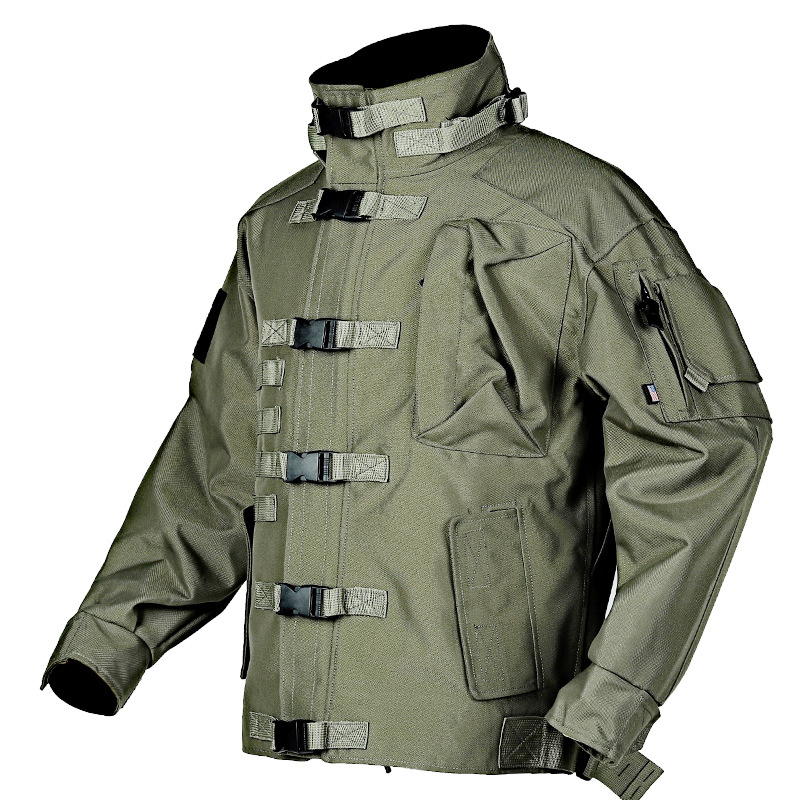 SABADO Tactical Combat Bomber Chaquetas con capucha Hombres