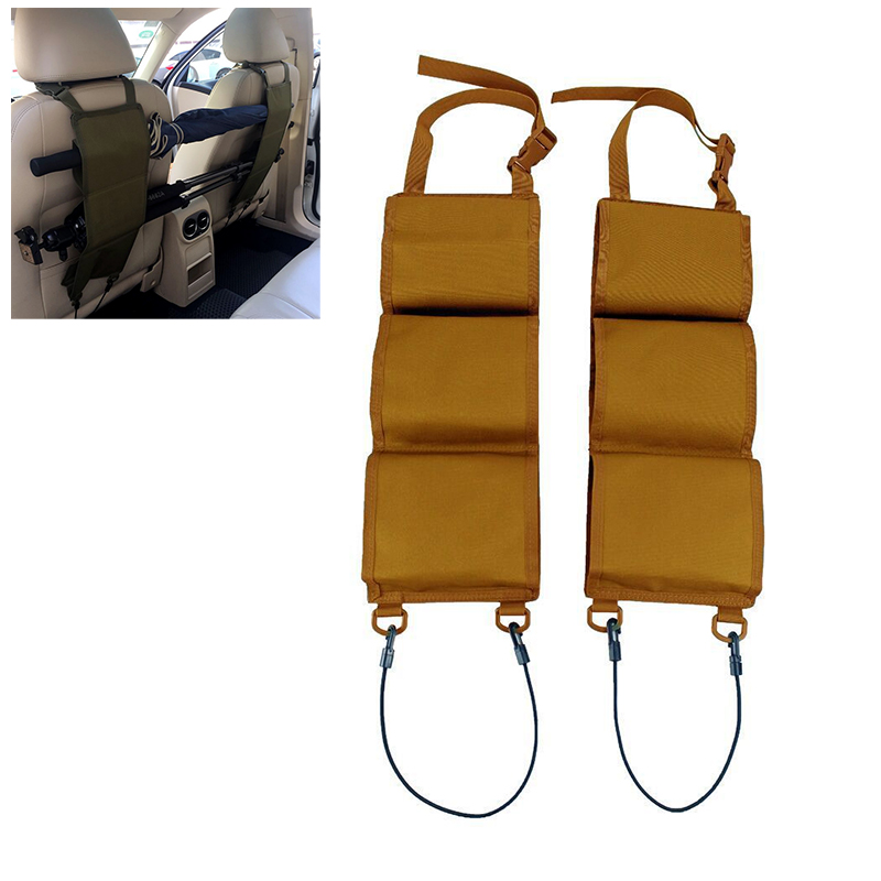 SABADO Respaldo para asiento de automóvil Estante para armas Accesorio táctico Bolsa para colgar
