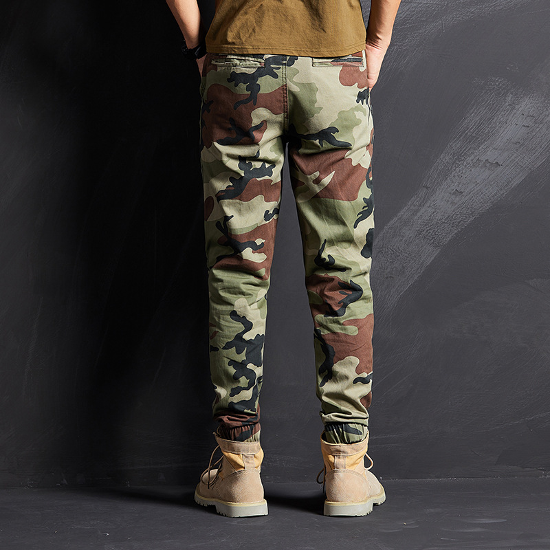 SABADO Camo Joggers Hombres Militar Ejército Pantalones Cargo Pantalones