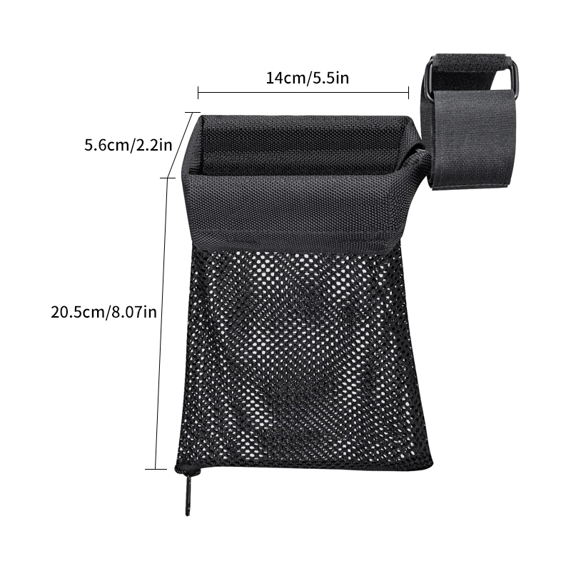 Sabado AR15 Bullet Shell Catcher Bag Nylon resistente a calor