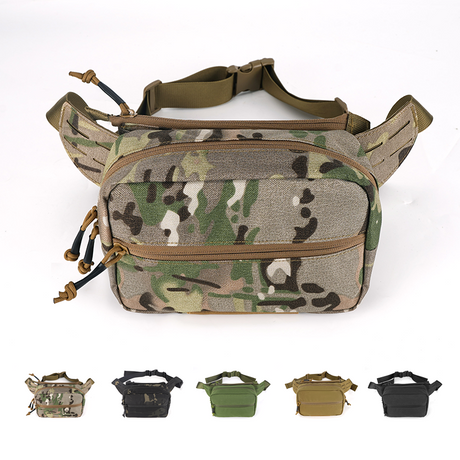 SABADO Bolsa táctica impermeable EDC Molle Fanny Pack Bolsa de cintura táctica militar 