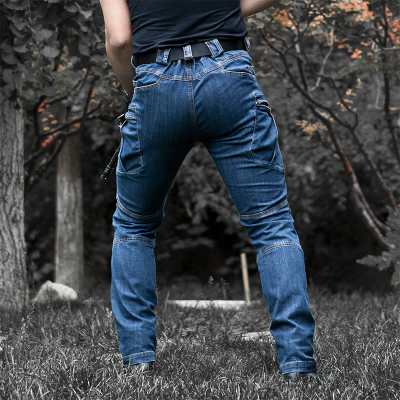 SABADO Pantalones vaqueros tácticos de caza al aire libre para hombre, pantalones de combate con múltiples bolsillos para hombre