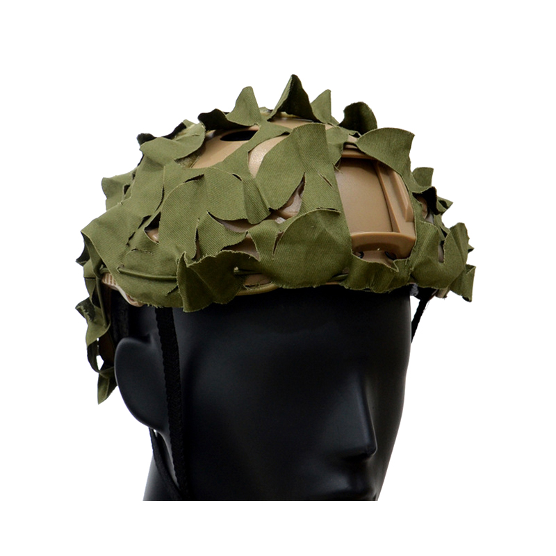 SABADO Factory ODM Camuflaje Accesorios Personalizados Camo Laser Cut Net Airsoft Cubierta de casco táctico