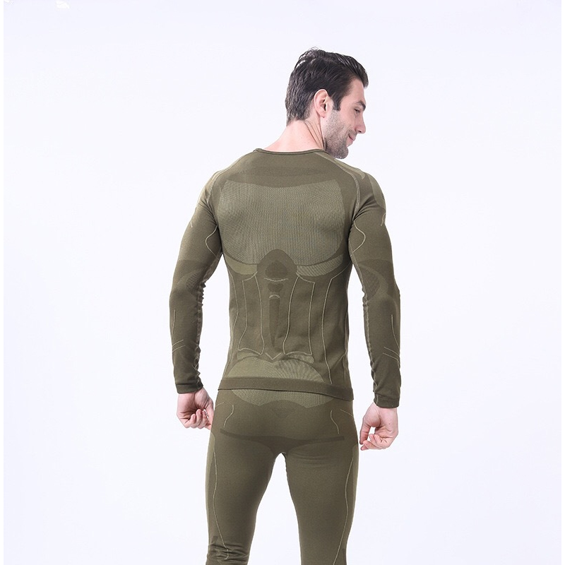 SABADO Conjunto de ropa interior térmica para hombre Otoño Invierno de secado rápido Long Johns