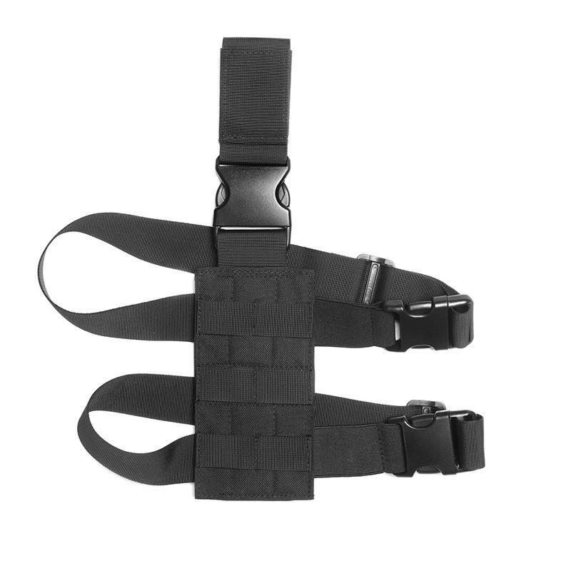 SABADO Tactical MOLLE Plataforma de pierna caída para fundas de pistola