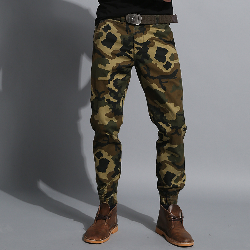 SABADO Camo Joggers Hombres Militar Ejército Pantalones Cargo Pantalones