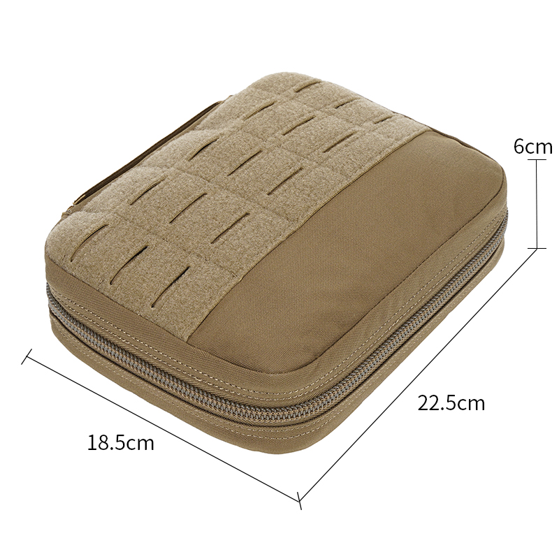 Sabado 1000d Nylon Pistola Pistola Bag láser Molle Molle de doble capa de grado militar
