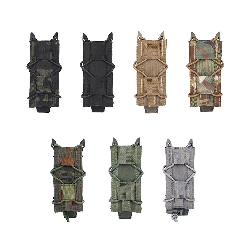 SABADO Molle Tactical Magazine Pouch 9mm Single Mag Bag