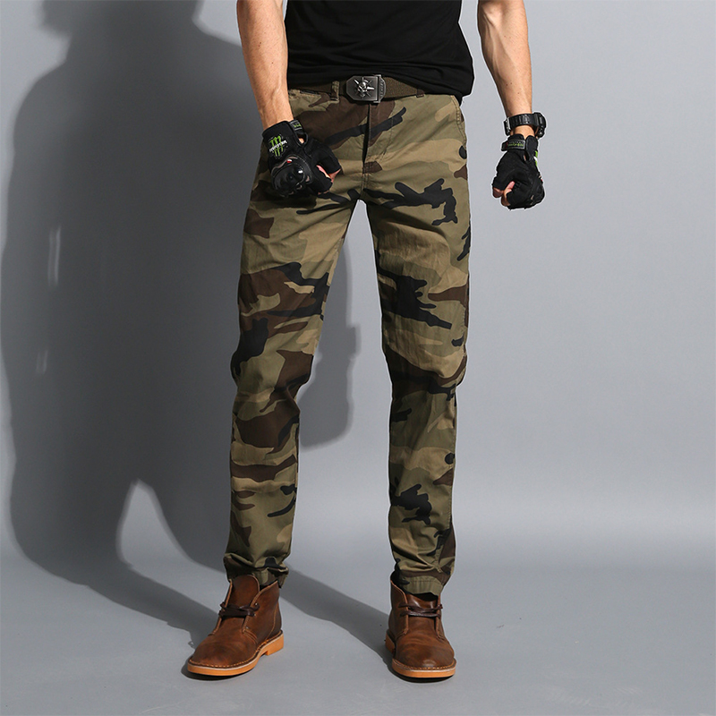 SABADO Camo Joggers Hombres Militar Ejército Pantalones Cargo Pantalones