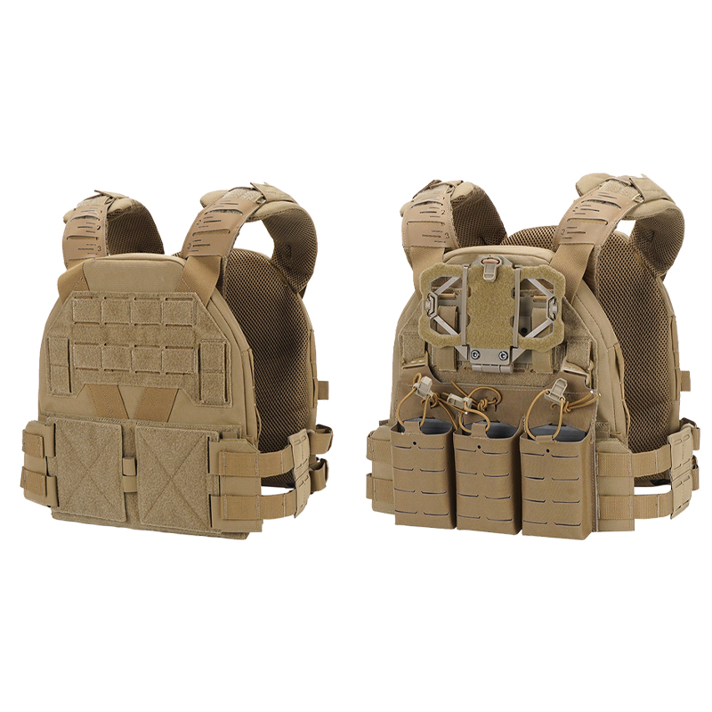 Sabado KZ Military Green TactiCly Plate Carrier de liberación rápida Correa de hombro Pintball Airsoft Hunting Chaleco