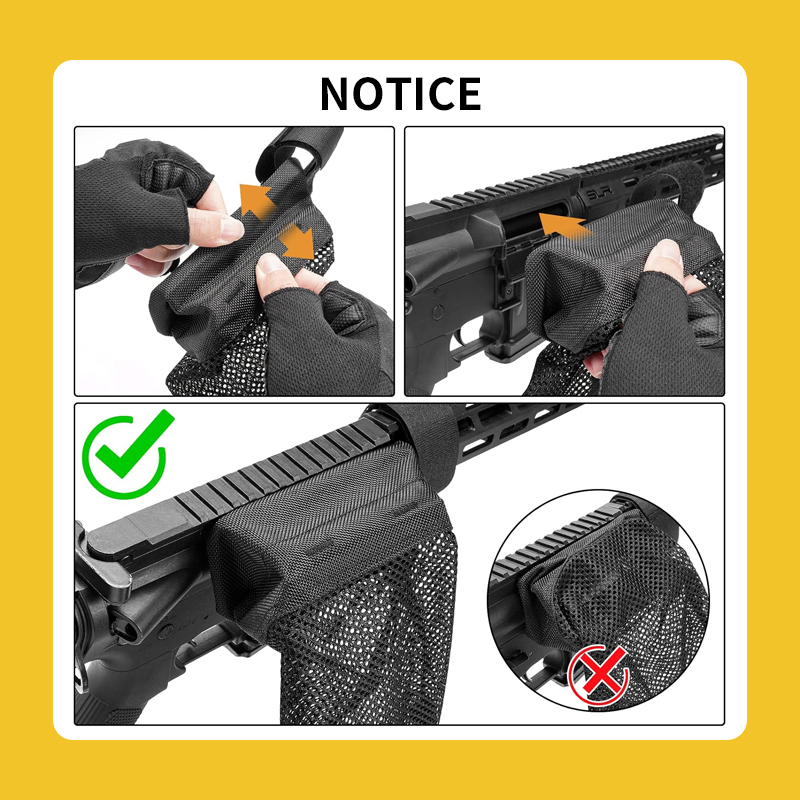 Sabado AR15 Bullet Shell Catcher Bag Nylon resistente a calor