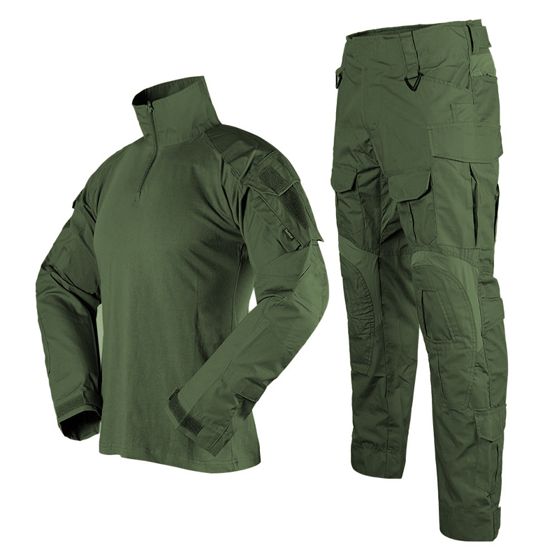 SABADO G3 Conjunto de uniforme de combate para hombres Ropa de camuflaje táctico Traje de paintball de caza