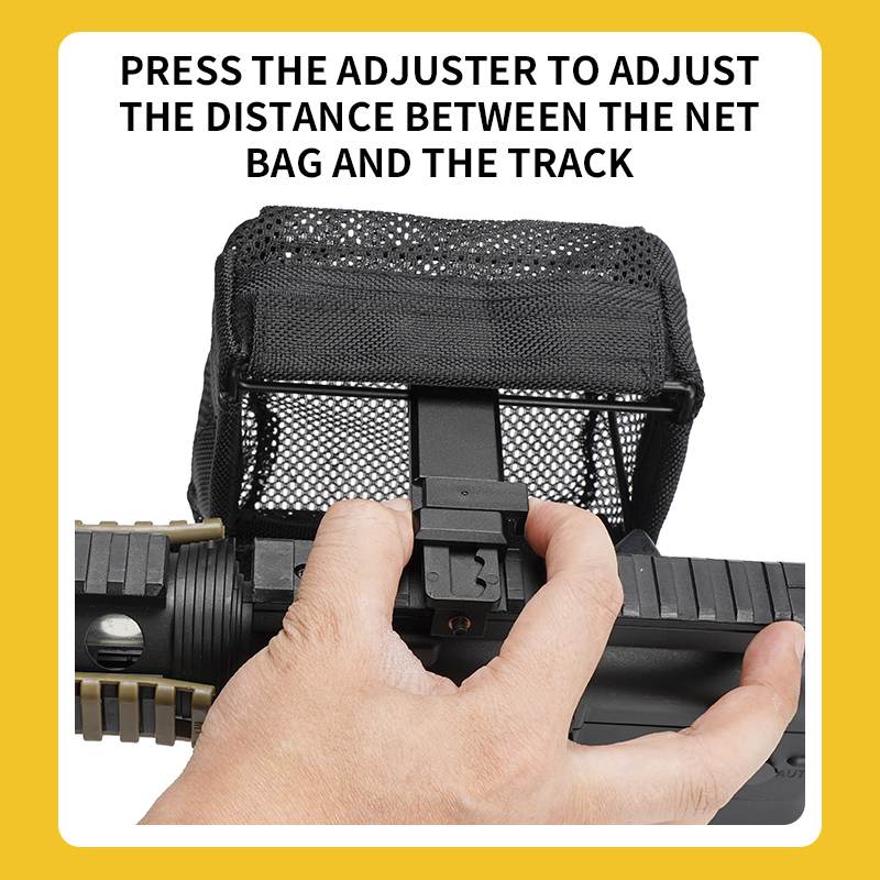 Sabado Durable Durable Bolsa de latón resistente al calor de Sabado Neta de capatilla de caparazón de grado militar para rifle