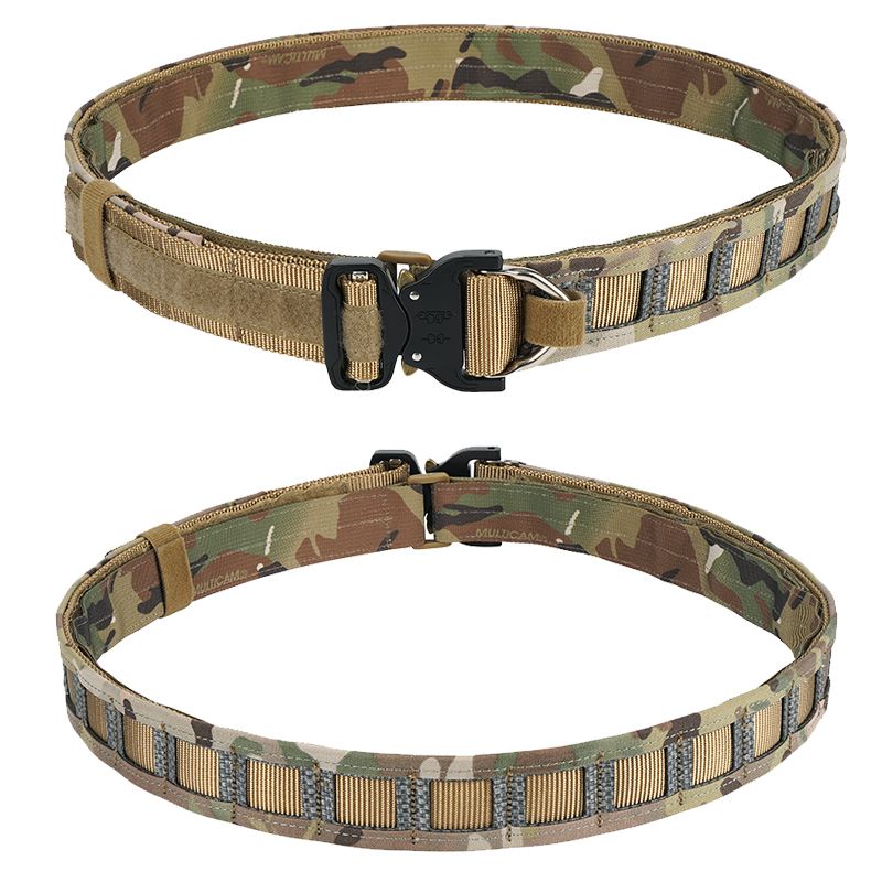 Cinturón táctico de grado militar de Nylon Sabado 500D con combate de la hebilla de liberación rápida (paquete interno/exterior/EDC)