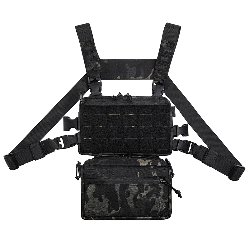 SABADO 1000D Nylon Molle Webbing Chest Bag